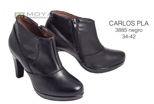 CARLOS PLA, BOOT LEATHER MADE IN SPAIN. 34/42.